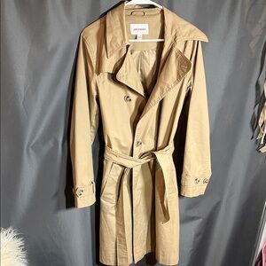 Beige Trench Coat - medium
